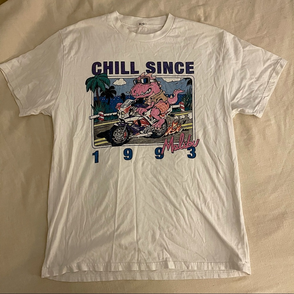 CHILL SINCE 93 BEANDY MELVILLE BOXY T SHIRT DRESS